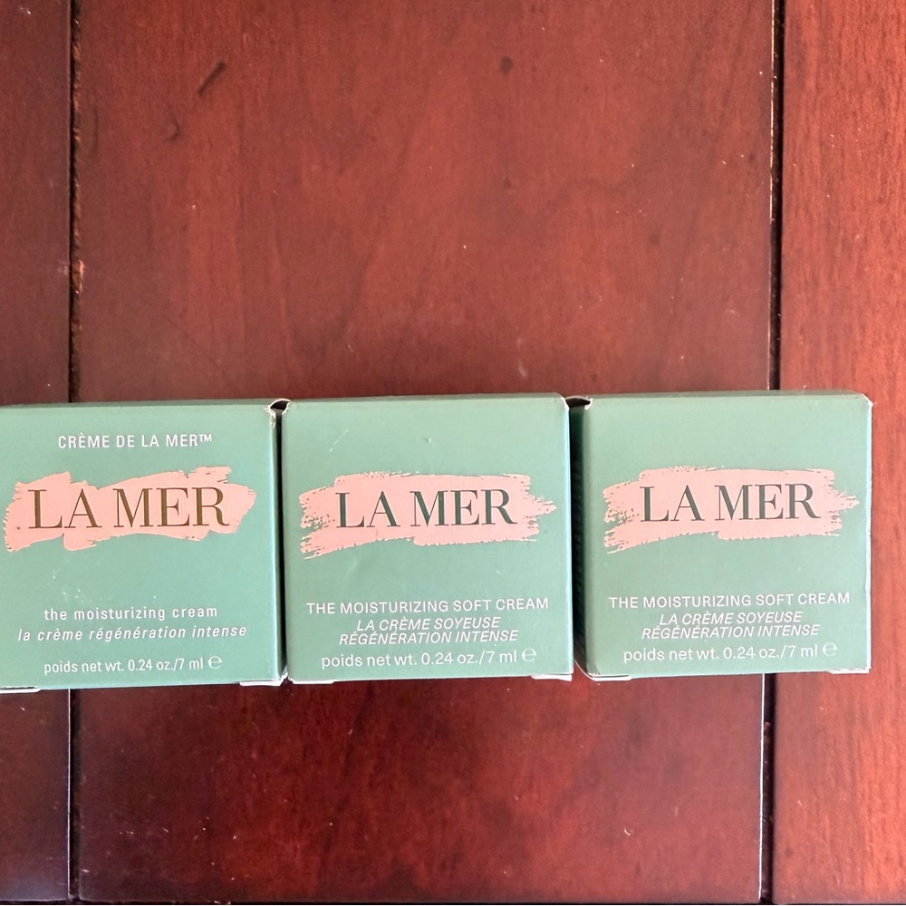 La Mer Moisturizer a bundle of 3